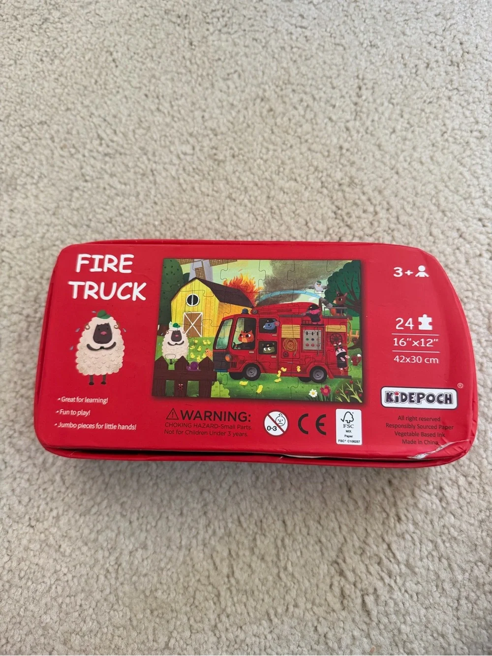 Puzzle Fire Truck